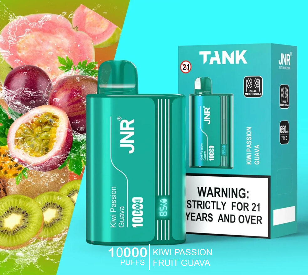 JNR TANK - KIWI PASSION FRUIT GUAVA - 10000 PUFFS — Buy Online Australia | Buy Vape Online