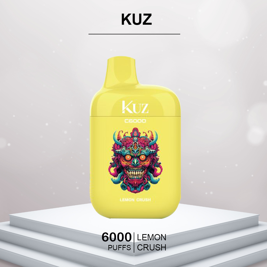 KUZ LEMON CRUSH - 6000 PUFFS — Buy Online Australia | Buy Vape Online