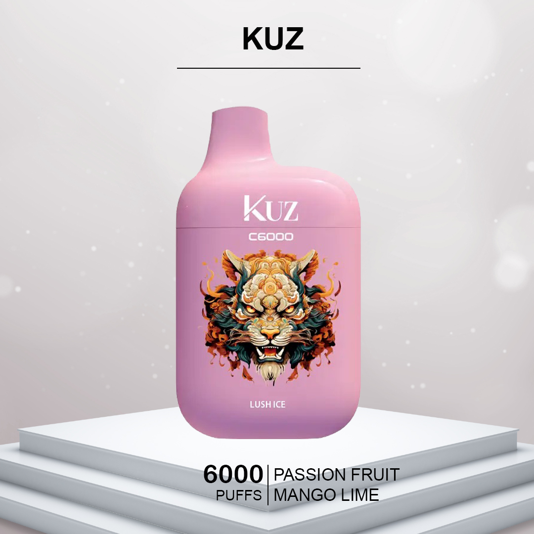 KUZ LUSH ICE - 6000 PUFFS — Buy Online Australia | Buy Vape Online