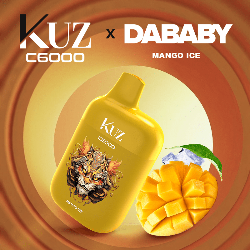 KUZ MANGO ICE - 6000 PUFFS — Buy Online Australia | Buy Vape Online