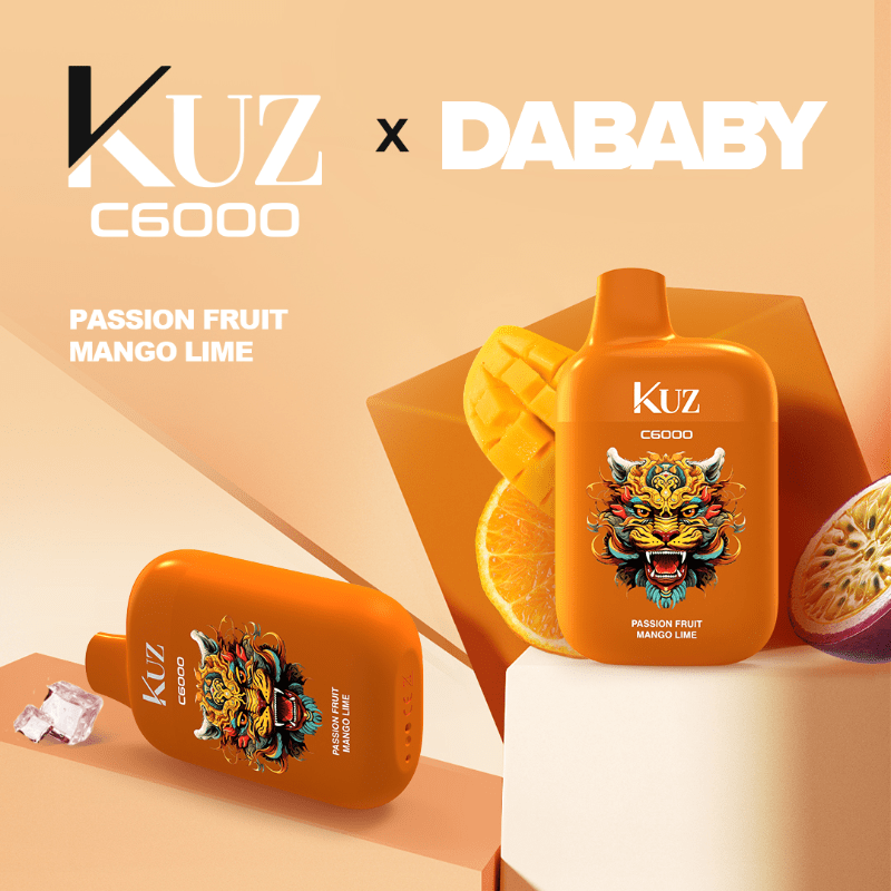 KUZ PASSION FRUIT MANGO LIME - 6000 PUFFS — Buy Online Australia | Buy Vape Online