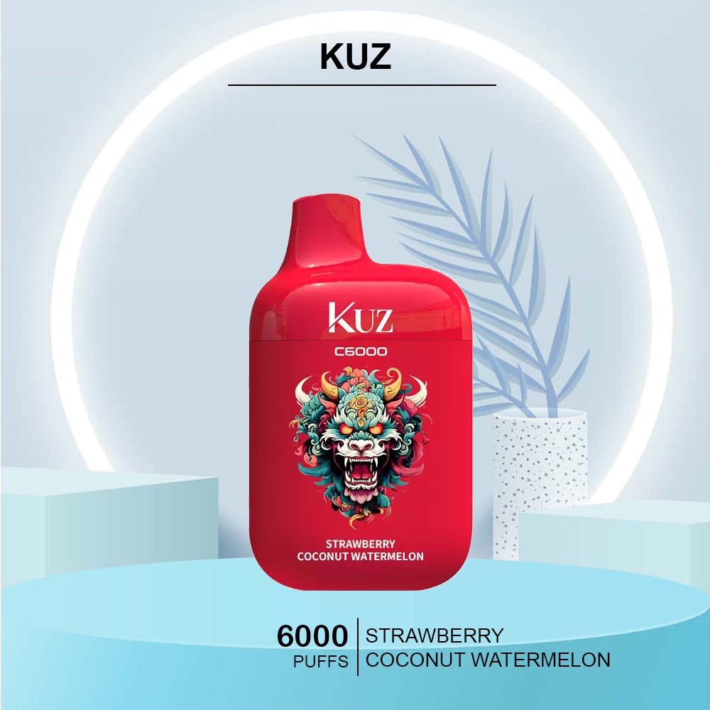 KUZ STRAWBERRY COCONUT WATERMELON - 6000 PUFFS — Buy Online Australia | Buy Vape Online