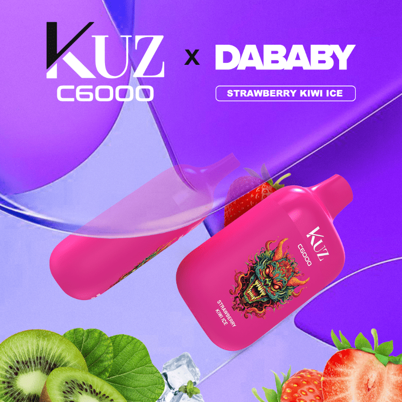 KUZ STRAWBERRY WATERMELON ICE - 6000 PUFFS — Buy Online Australia | Buy Vape Online