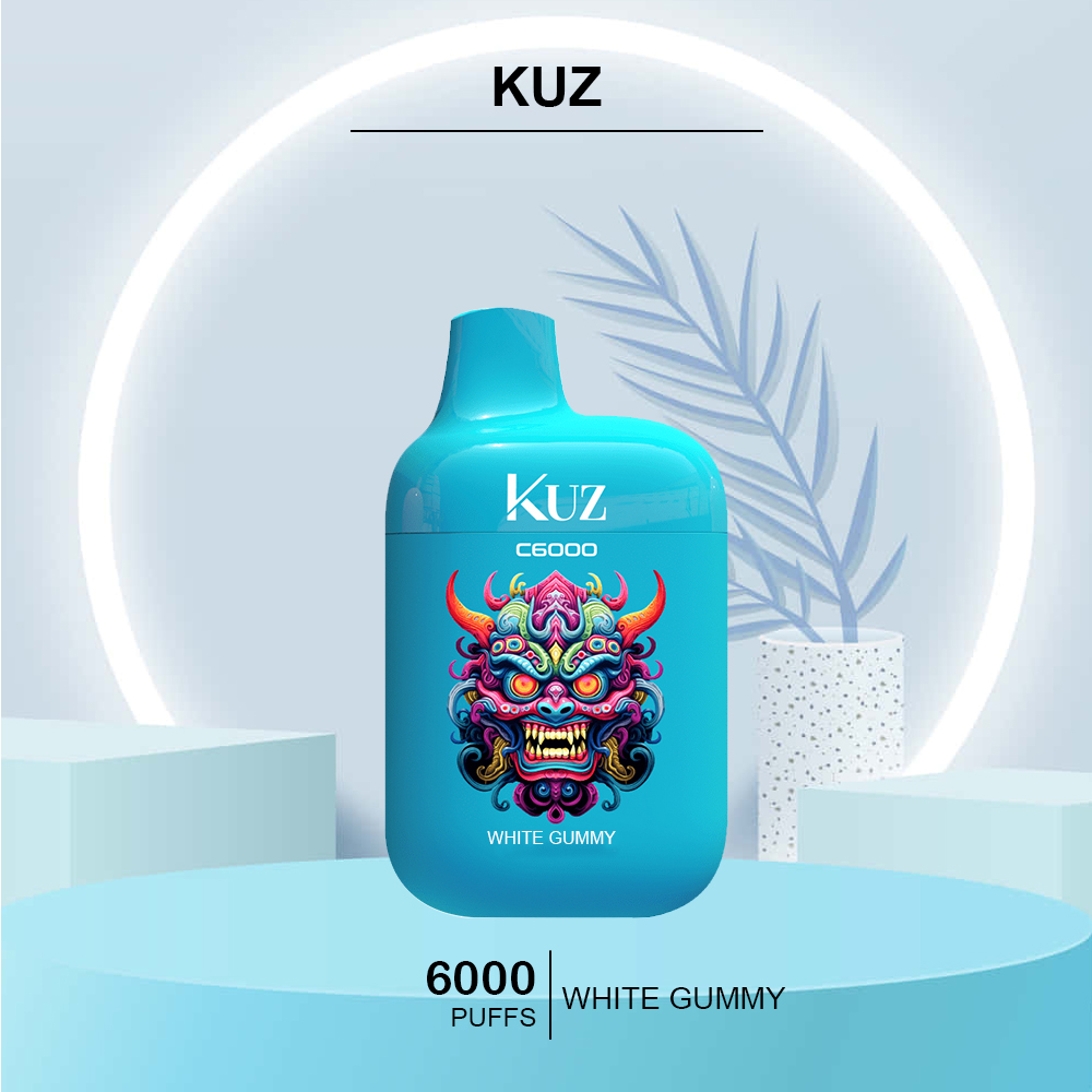 KUZ WHITE GUMMY - 6000 PUFFS — Buy Online Australia | Buy Vape Online