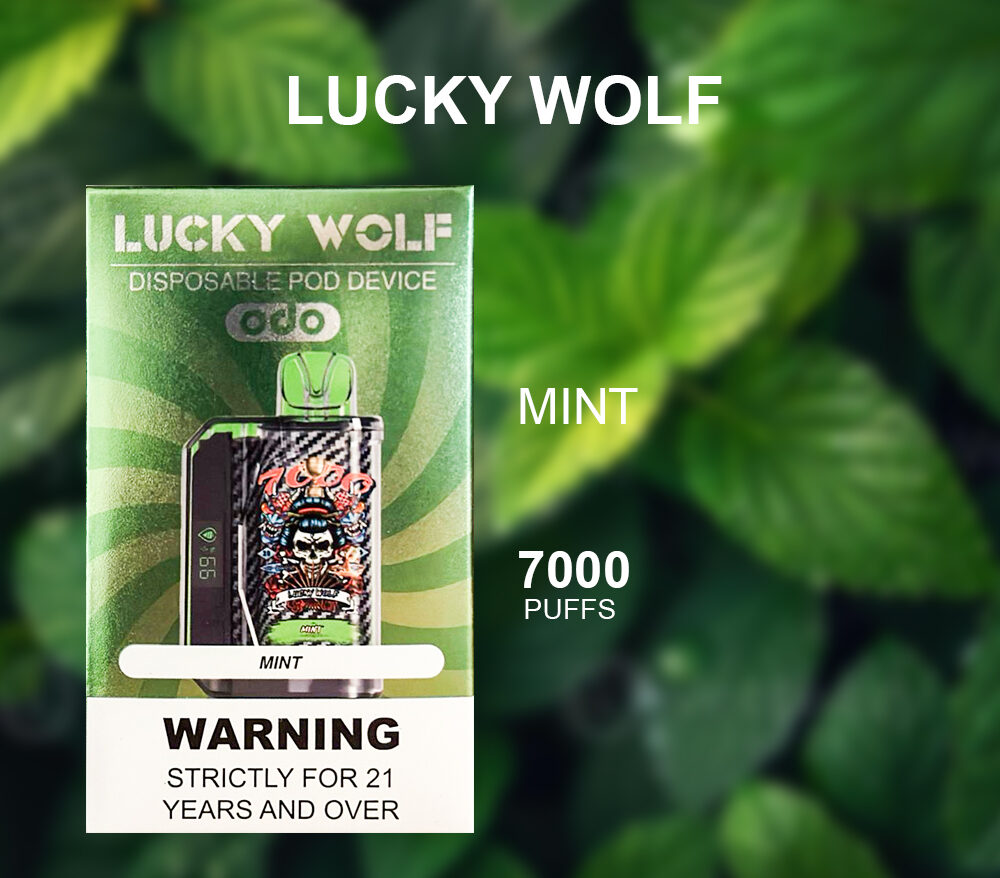 LUCKY WOLF MINT - 7000 PUFFS — Buy Online Australia | Buy Vape Online
