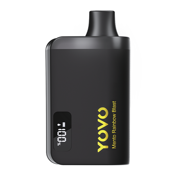 Mento Rainbow Blast YOVO JB8000 Black Golden Edition — Buy Online Australia | Buy Vape Online