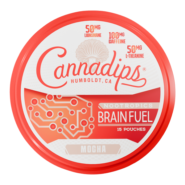 Mocha CANNADIPS Brain Fuel Pouches — Buy Online Australia | Buy Vape Online