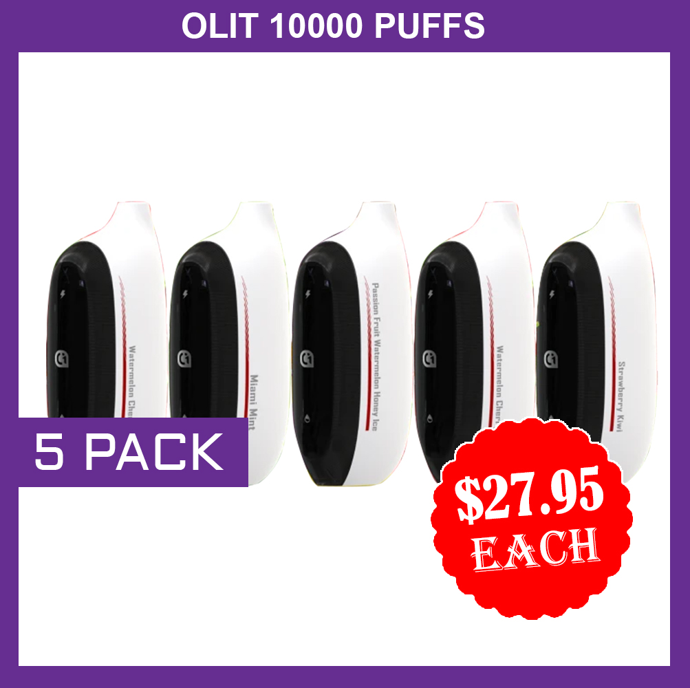 OLIT 10000 PUFFS - 5 PACK — Buy Online Australia | Buy Vape Online