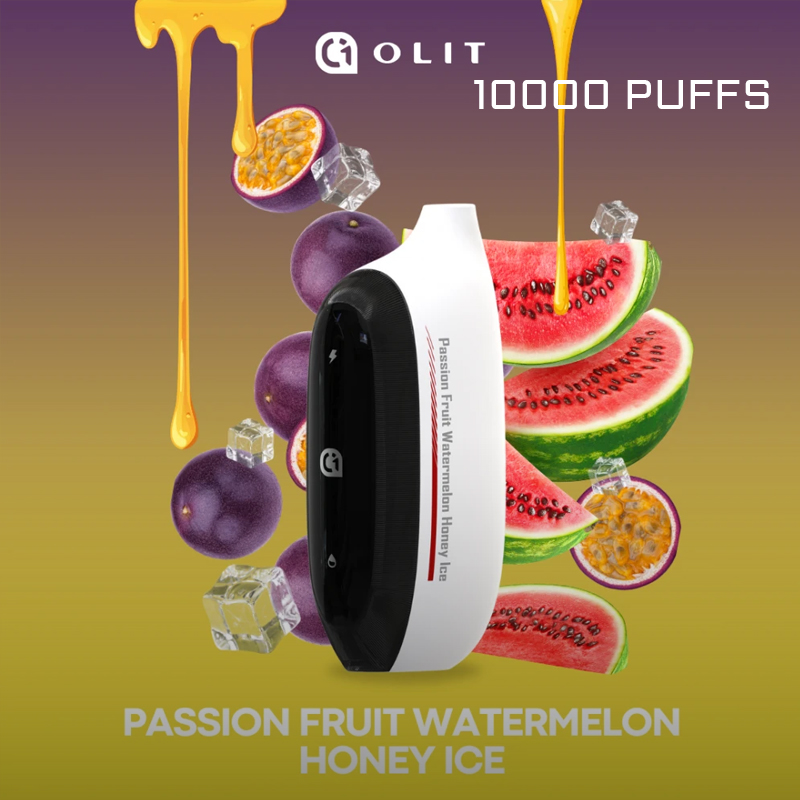 OLIT PASSION FRUIT WATERMELON HONEY ICE - 10000 PUFFS — Buy Online Australia | Buy Vape Online