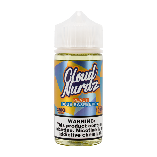 Peach Blue Raspberry by Cloud Nurdz 100mL — Buy Online Australia | Buy Vape Online