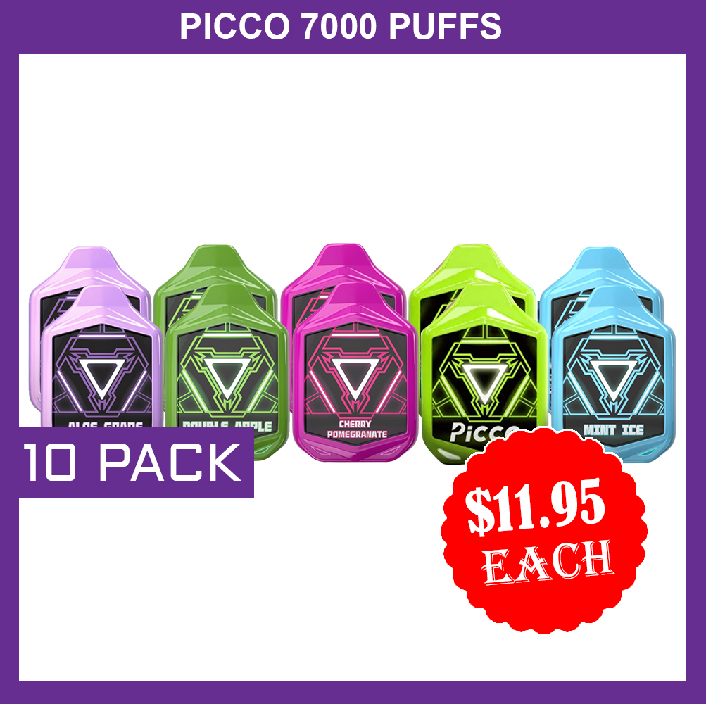 PICCO 7000 PUFFS - 10 PACK — Buy Online Australia | Buy Vape Online