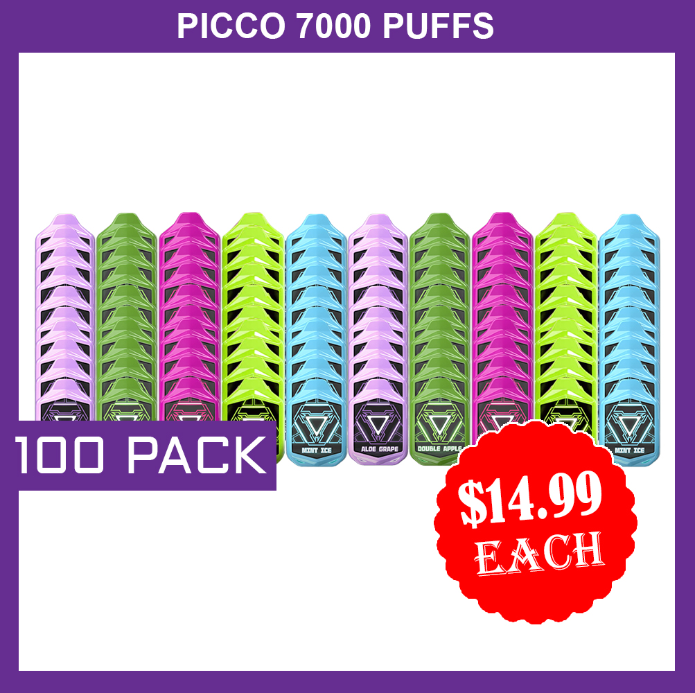 PICCO 7000 PUFFS - 100 PACK — Buy Online Australia | Buy Vape Online