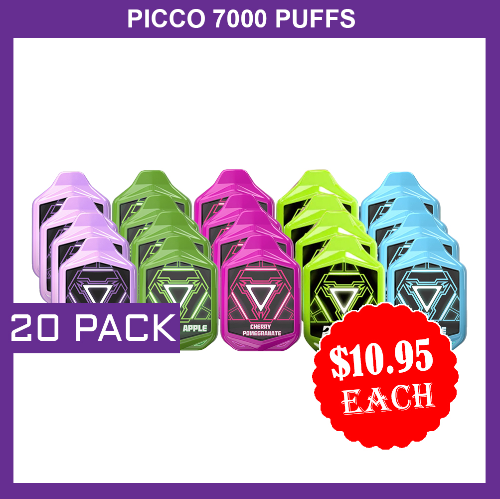 PICCO 7000 PUFFS - 20 PACK — Buy Online Australia | Buy Vape Online