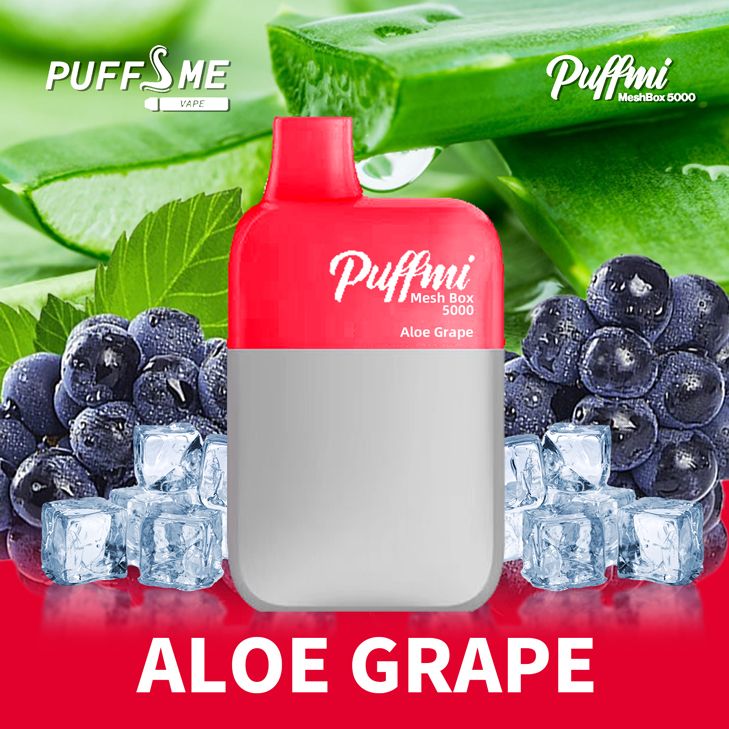 PUFFMI ALOE GRAPE ICE - 5000 PUFFS — Buy Online Australia | Buy Vape Online