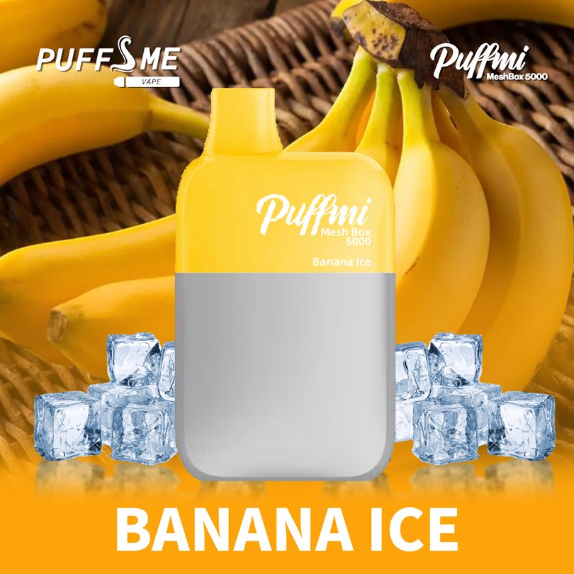 PUFFMI BANANA ICE - 5000 PUFFS — Buy Online Australia | Buy Vape Online