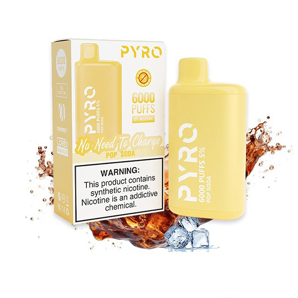 PYRO 6000 Puffs Pop Soda — Buy Online Australia | Buy Vape Online