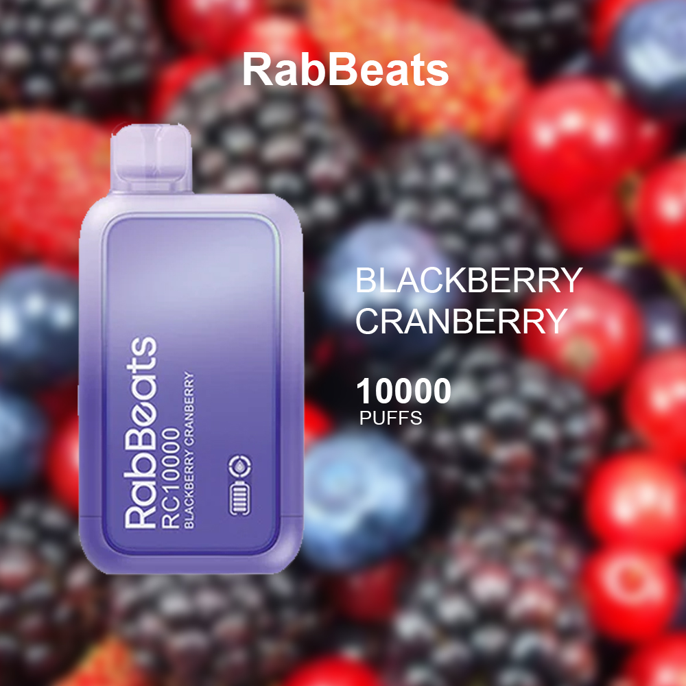 RABBEATS BAR BLACKBERRY CRANBERRY - 10000 PUFFS — Buy Online Australia | Buy Vape Online