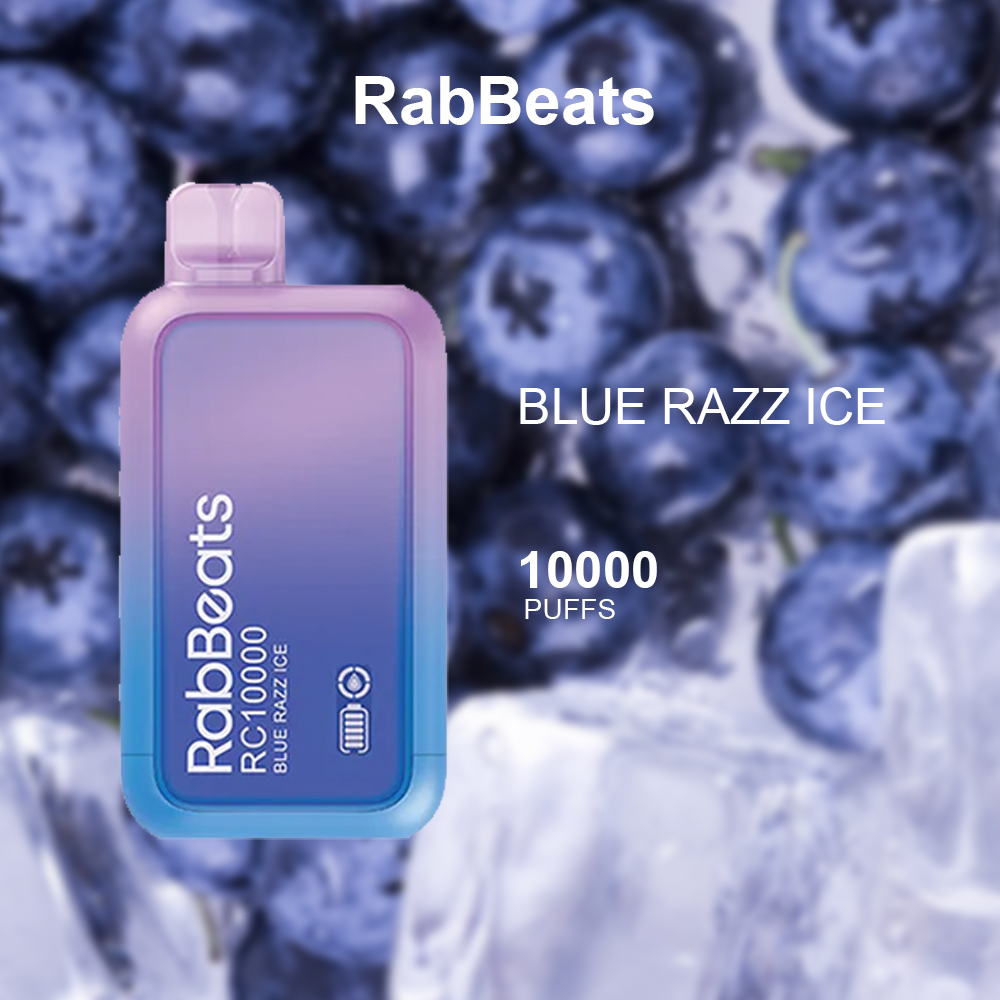 RABBEATS BAR BLUE RAZZ ICE - 10000 PUFFS — Buy Online Australia | Buy Vape Online