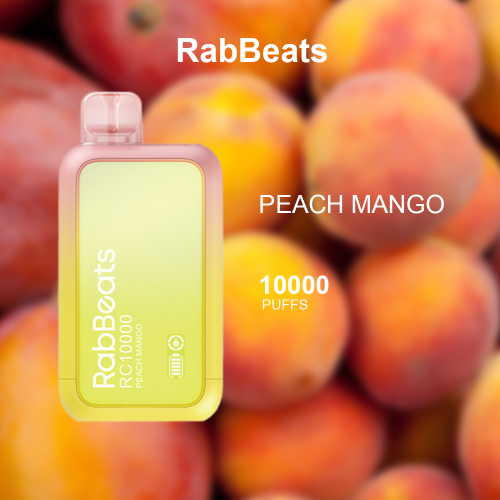 RABBEATS BAR PEACH MANGO - 10000 PUFFS — Buy Online Australia | Buy Vape Online
