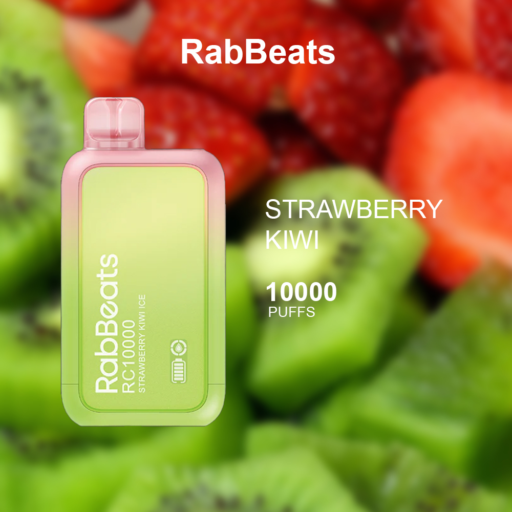 RABBEATS BAR STRAWBERRY KIWI - 10000 PUFFS — Buy Online Australia | Buy Vape Online