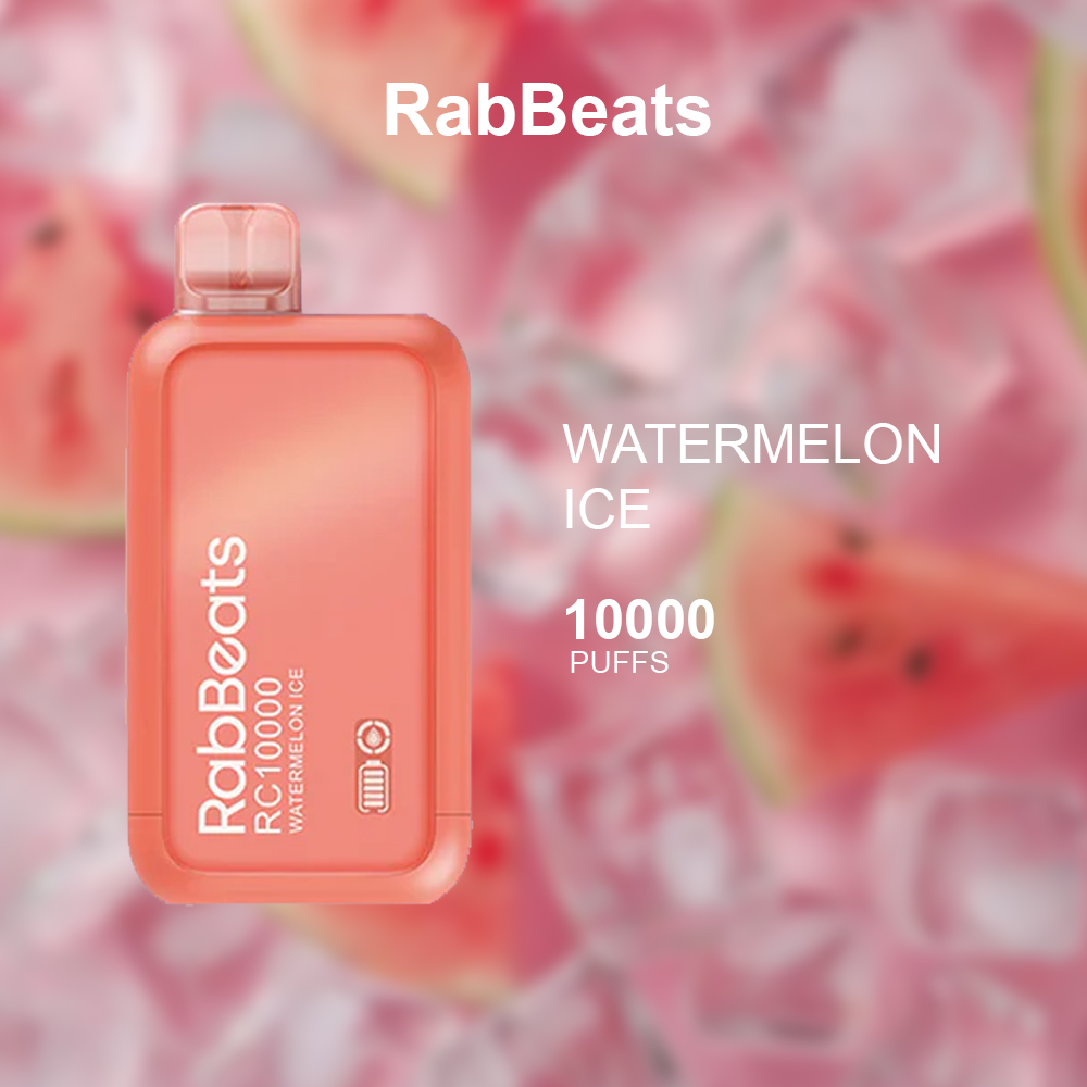 RABBEATS BAR WATERMELON ICE - 10000 PUFFS — Buy Online Australia | Buy Vape Online