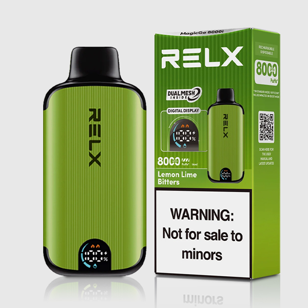 RELX MagicGo 8000 Puffs Lemon Lime Bitters — Buy Online Australia | Buy Vape Online