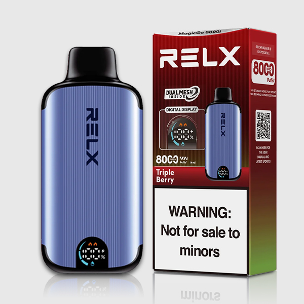 RELX MagicGo 8000 Puffs Triple Berry — Buy Online Australia | Buy Vape Online
