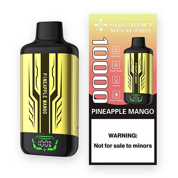 SEREIN MECH - PRO 10000 Puffs Pineapple Mango — Buy Online Australia | Buy Vape Online