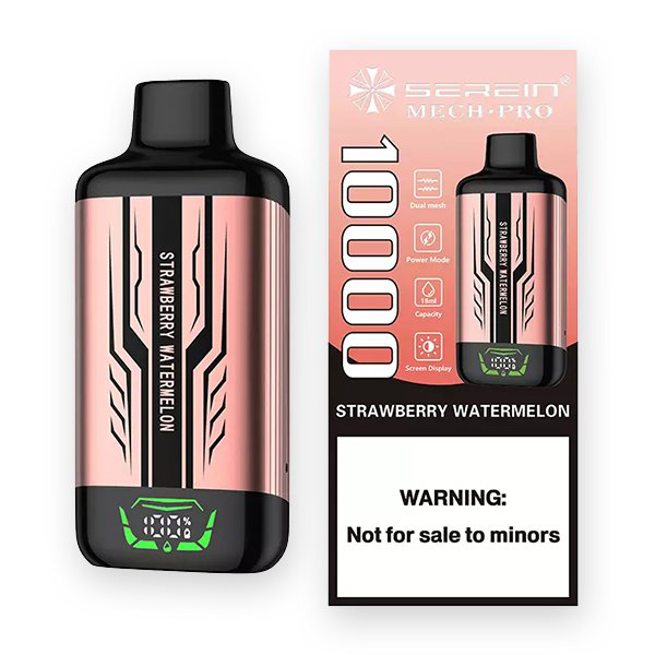 SEREIN MECH - PRO 10000 Puffs Strawberry Watermelon — Buy Online Australia | Buy Vape Online