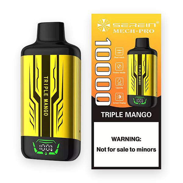 SEREIN MECH - PRO 10000 Puffs Tripple Mango — Buy Online Australia | Buy Vape Online