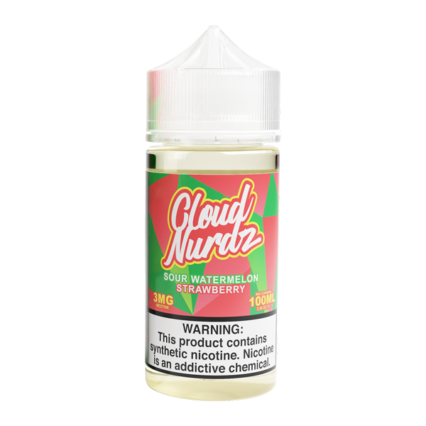 Sour Watermelon Strawberry Cloud Nurdz eJuice — Buy Online Australia | Buy Vape Online