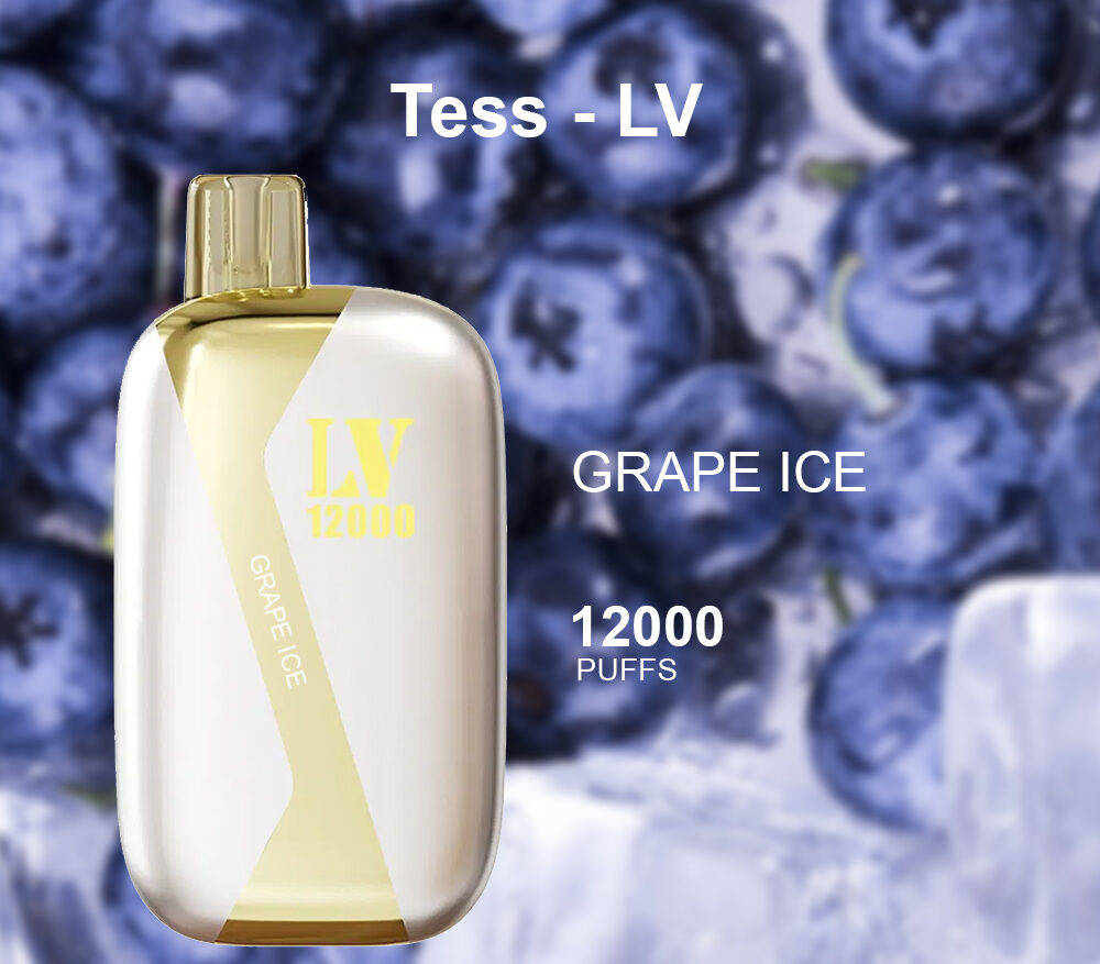TESS - LV GRAPE ICE - 12000 PUFFS — Buy Online Australia | Buy Vape Online