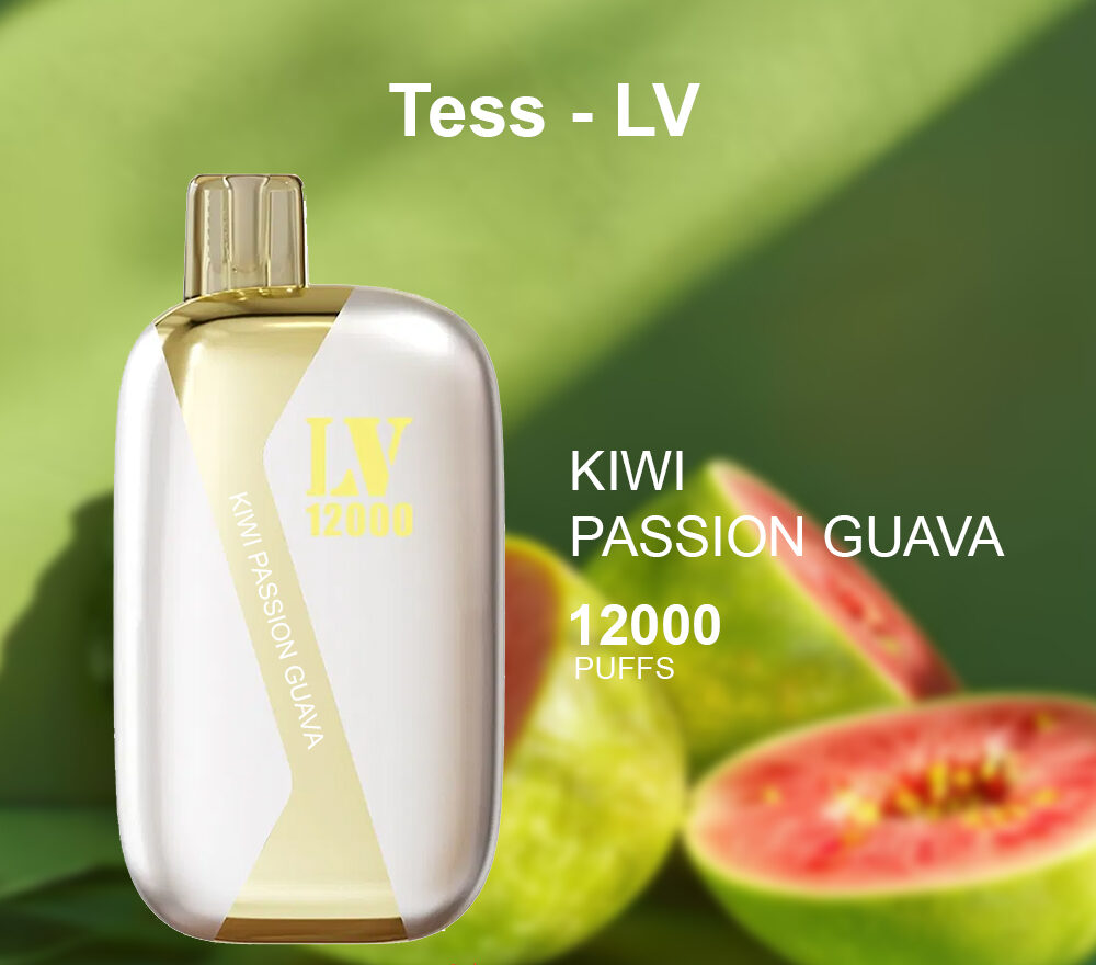 TESS - LV KIWI PASSION GUAVA - 12000 PUFFS — Buy Online Australia | Buy Vape Online
