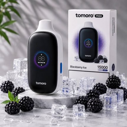 TOMORO MAX 15K - BLACKBERRY ICE - 15000 PUFFS — Buy Online Australia | Buy Vape Online