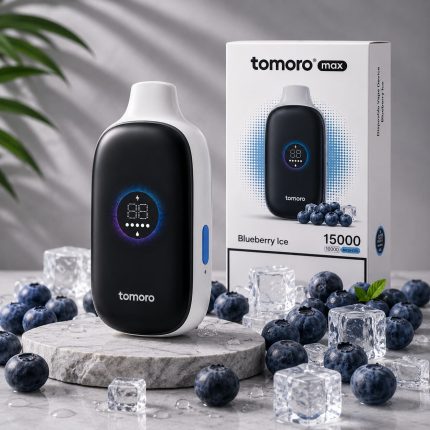 TOMORO MAX 15K - BLUEBERRY ICE - 15000 PUFFS — Buy Online Australia | Buy Vape Online