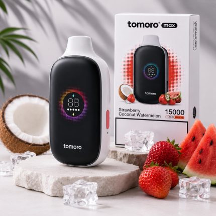 TOMORO MAX 15K - STRAWBERRY COCONUT WATERMELON - 15000 PUFFS — Buy Online Australia | Buy Vape Online
