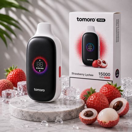 TOMORO MAX 15K - STRAWBERRY LYCHEE - 15000 PUFFS — Buy Online Australia | Buy Vape Online