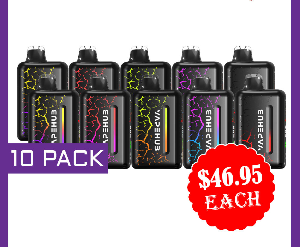 VAPEHUB 20000 PUFFS - 10 PACK — Buy Online Australia | Buy Vape Online