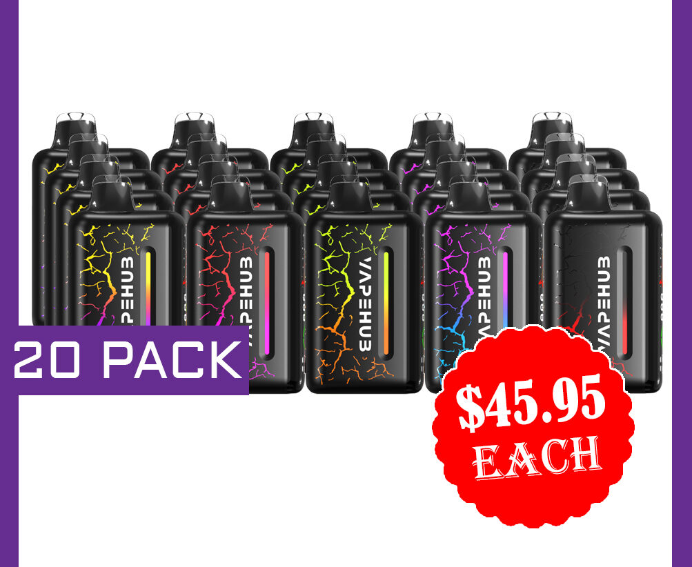 VAPEHUB 20000 PUFFS - 20 PACK — Buy Online Australia | Buy Vape Online