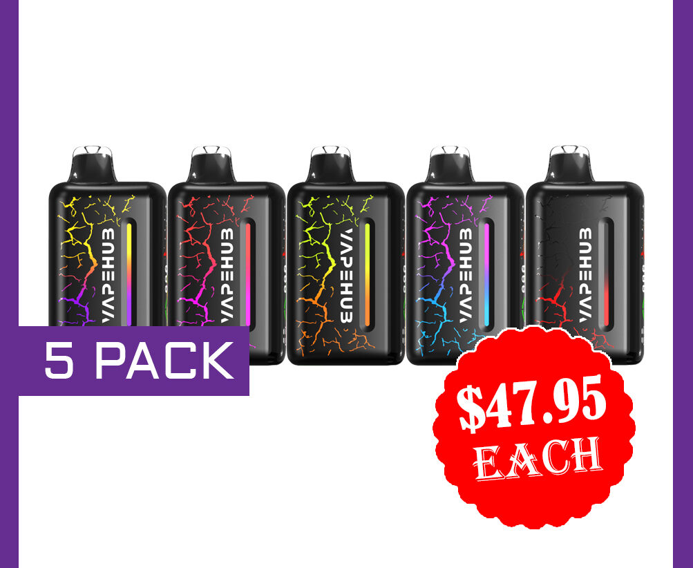 VAPEHUB 20000 PUFFS - 5 PACK — Buy Online Australia | Buy Vape Online
