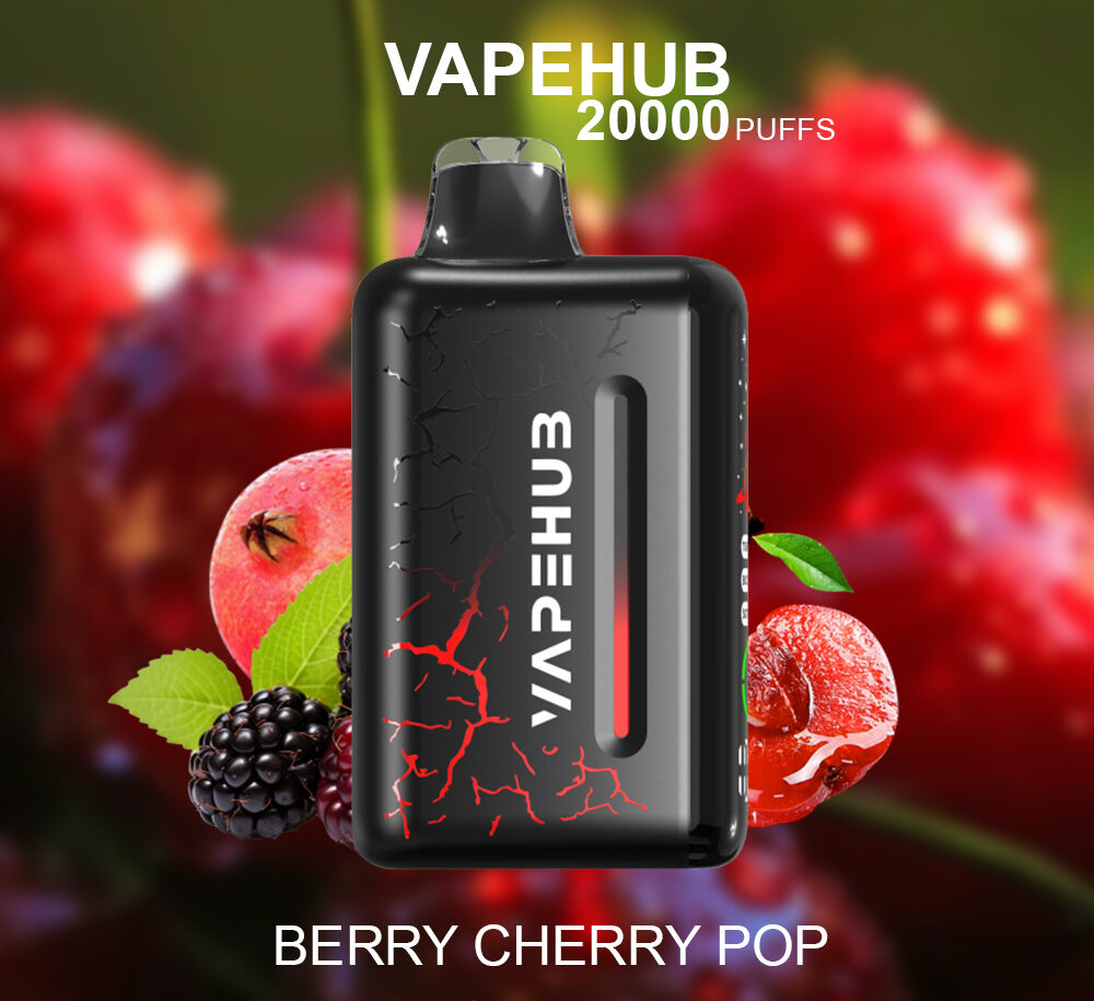 VAPEHUB BERRY CHERRY POP - 20000 PUFFS — Buy Online Australia | Buy Vape Online