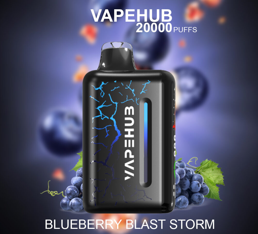 VAPEHUB BLUEBERRY BLAST STORM - 20000 PUFFS — Buy Online Australia | Buy Vape Online