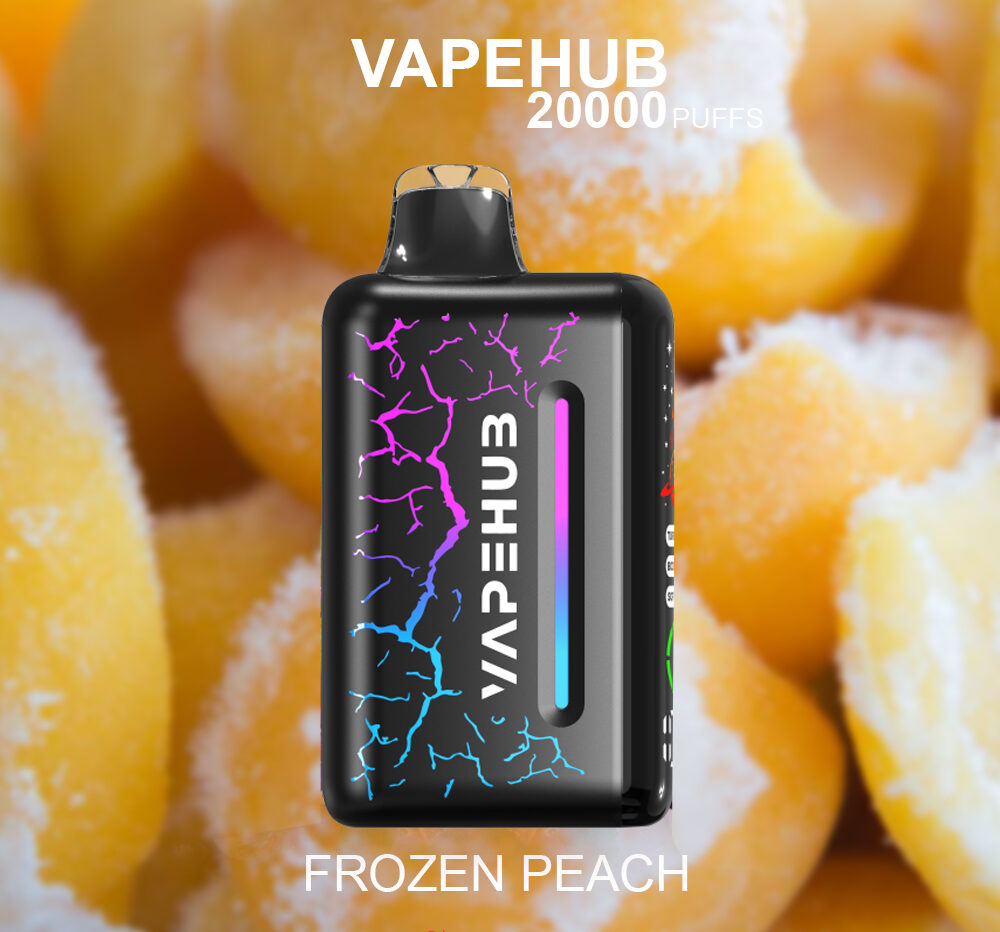 VAPEHUB FROZEN PEACH - 20000 PUFFS — Buy Online Australia | Buy Vape Online