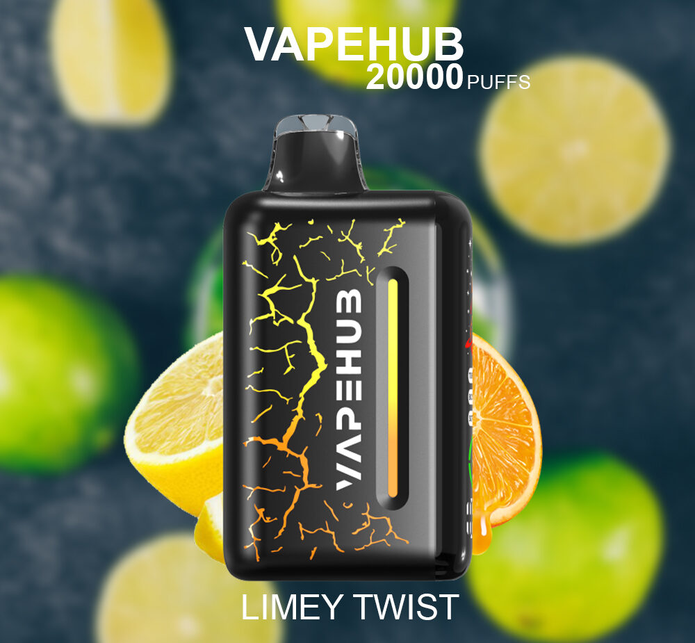 VAPEHUB LIMEY AUSSIE TWIST - 20000 PUFFS — Buy Online Australia | Buy Vape Online