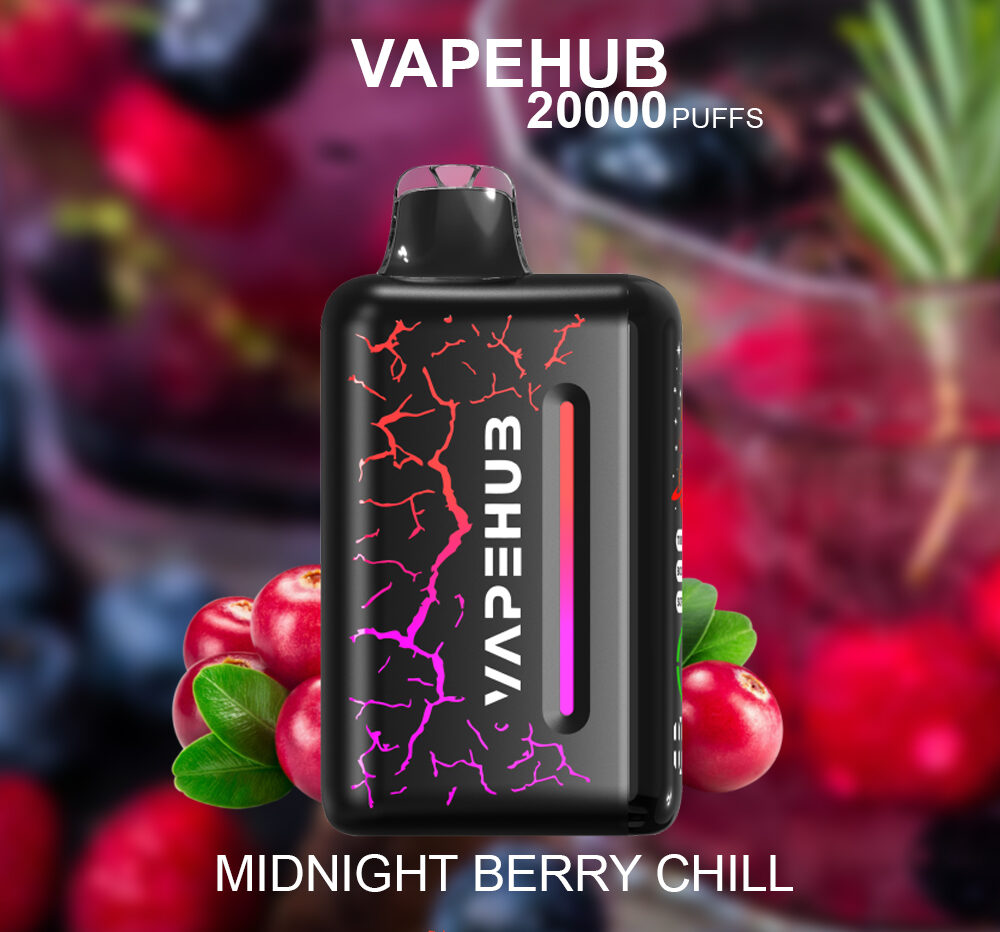 VAPEHUB MIDNIGHT BERRY CHILL - 20000 PUFFS — Buy Online Australia | Buy Vape Online
