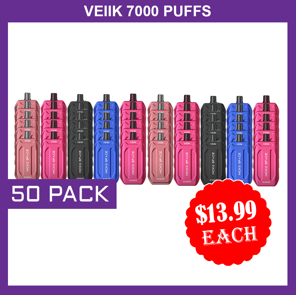 VEIIK 7000 PUFFS - 50 PACK — Buy Online Australia | Buy Vape Online