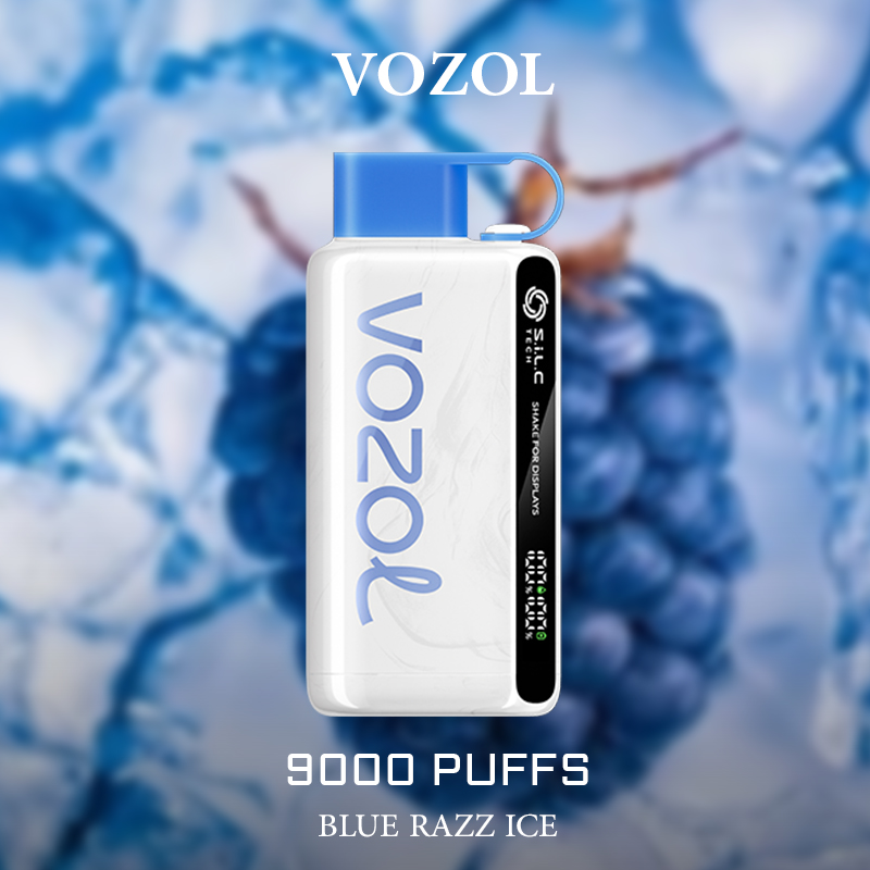 VOZOL BLUE RAZZ ICE - 9000 PUFFS — Buy Online Australia | Buy Vape Online