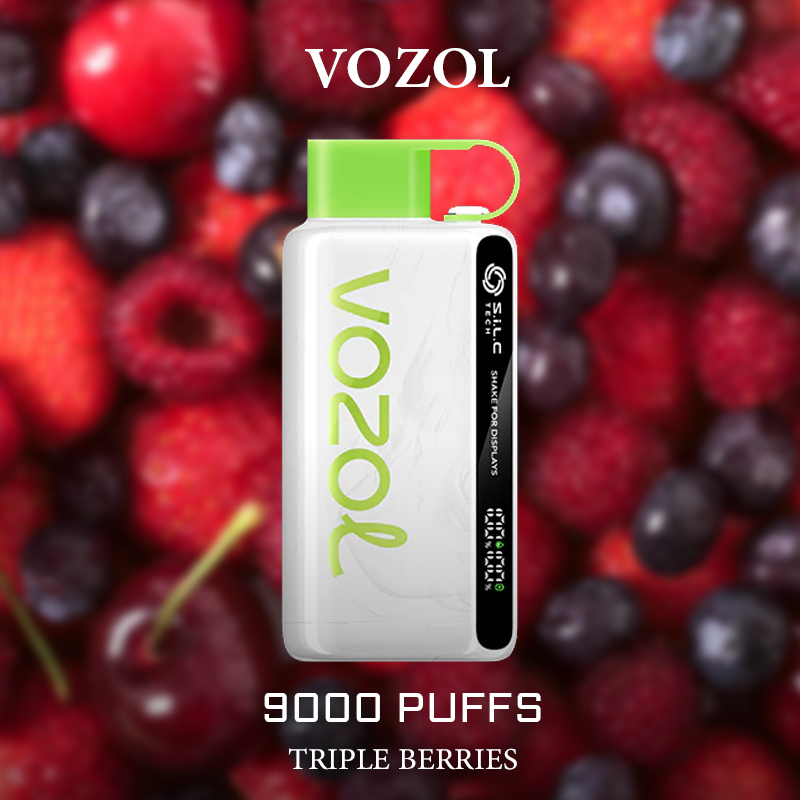 VOZOL TRIPLE BERRIES - 9000 PUFFS — Buy Online Australia | Buy Vape Online