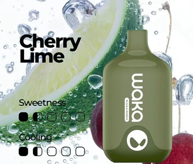 WAKA SMASH CHERRY LIME - 6000 PUFFS — Buy Online Australia | Buy Vape Online