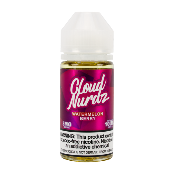 Watermelon Berry by Cloud Nurdz 100mL — Buy Online Australia | Buy Vape Online